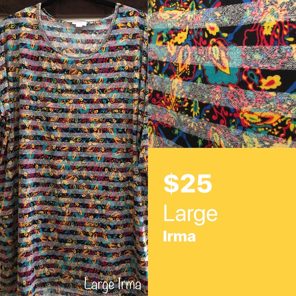 LuLaRoe Irma Top